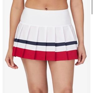 NWOT |  Heritage Essentials Pleat Skort | FILA